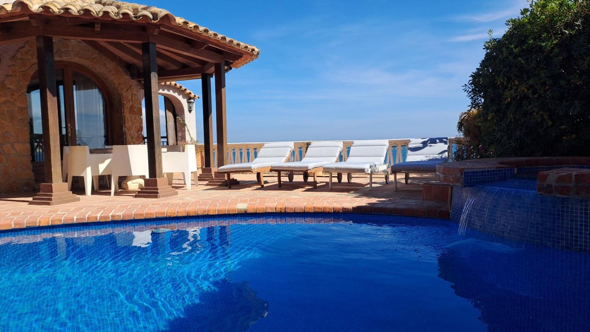Villa Puerto Blanco Кальпе Экстерьер фото